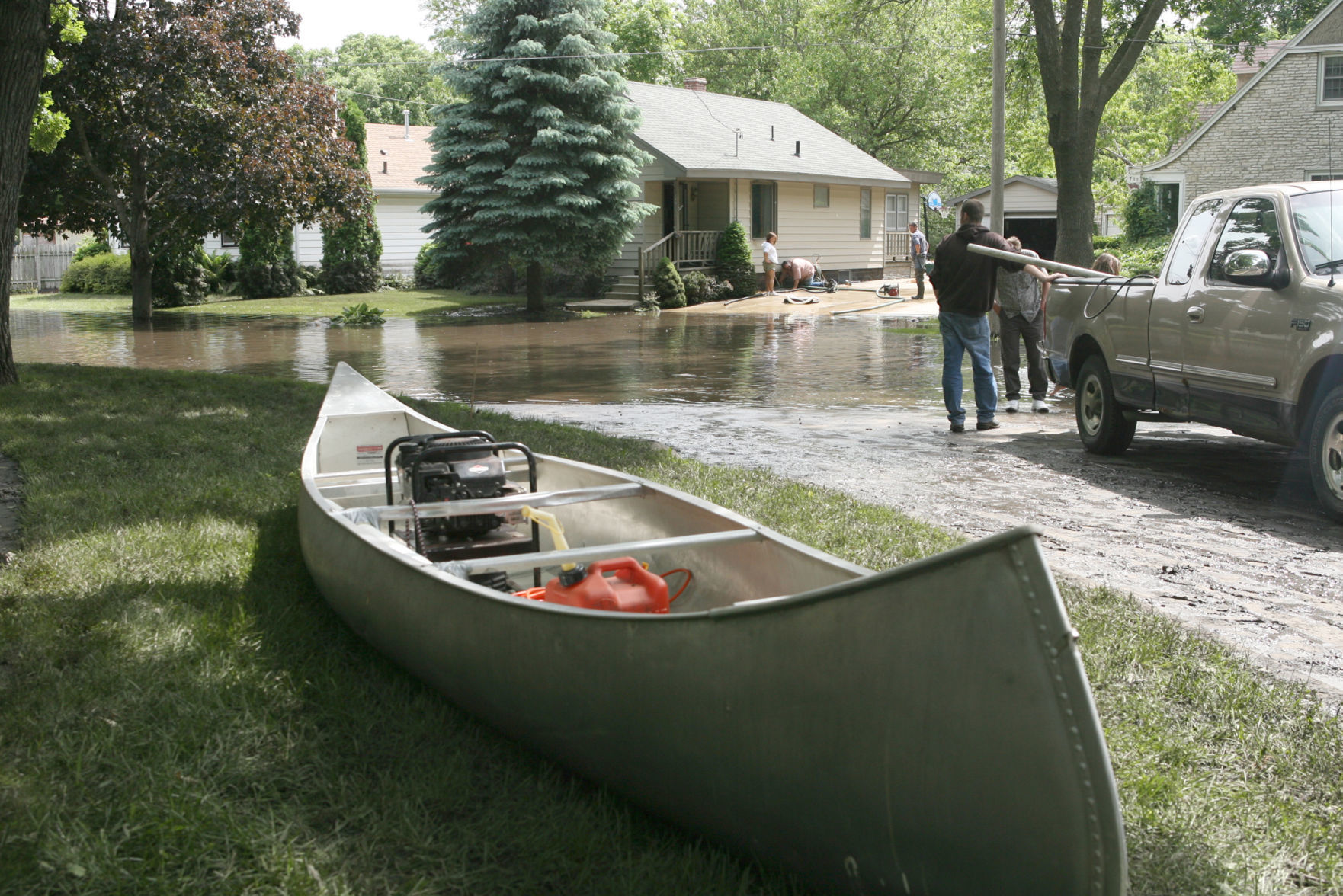 Canoe travel